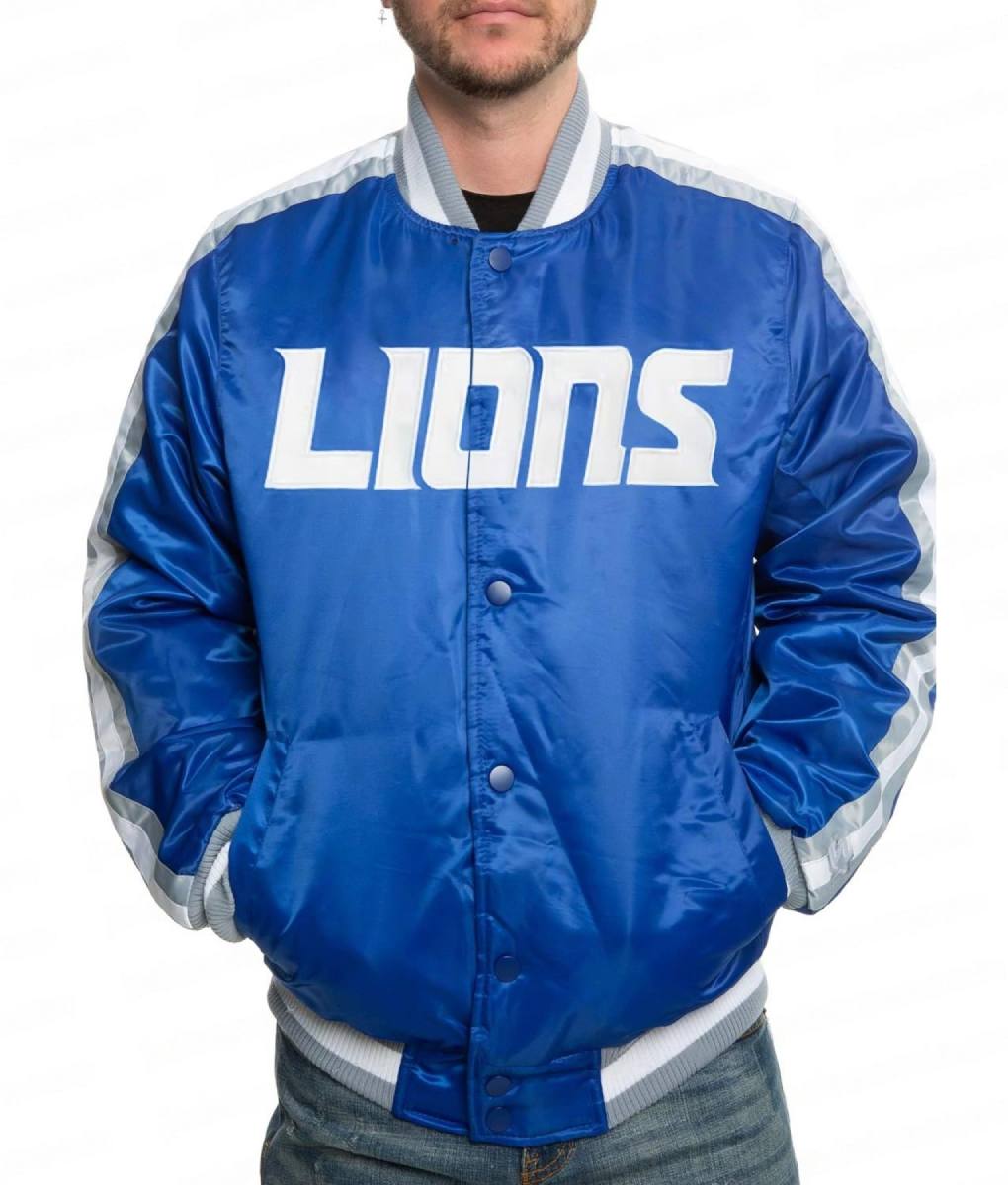Calvin Johnson Detroit Lions Jacket