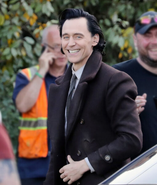 Loki Season 2 Tom Hiddleston Wool Peacoat