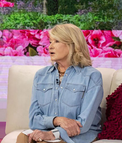Call Her Out for Being Out of Touch Martha Stewart's Shirt Jacket