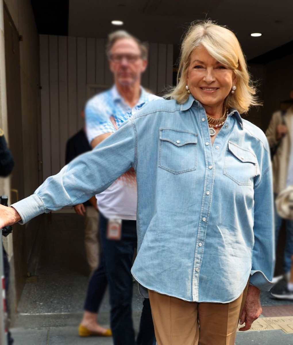 Martha Stewart’s Denim Shirt Jacket2