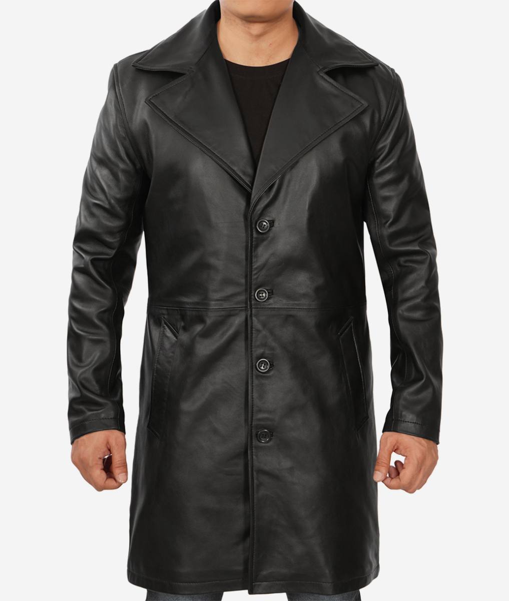 Men_Black_Wide_Collar_Leather_Coat