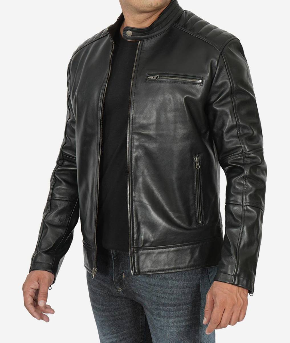 Mens_Black_Cafe_Racer_Leather_biker_jacket