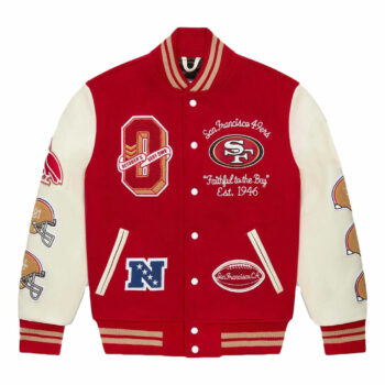 October Very Own San Francisco 49ers Varsity Jacket
