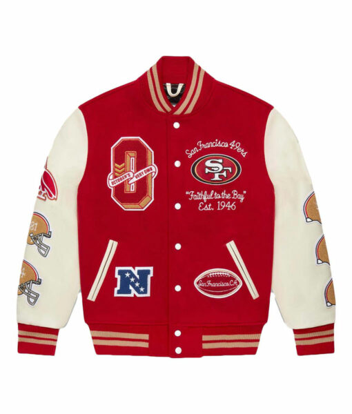October Very Own San Francisco 49ers Varsity Jacket