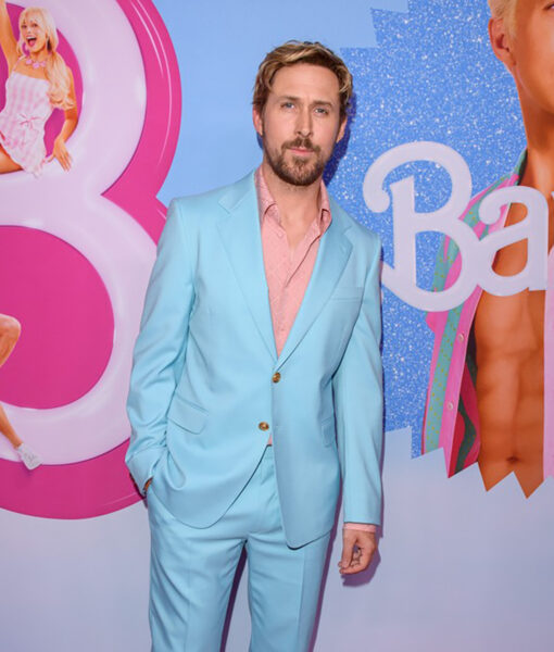 Barbie Red Carpet Ryan Gosling Blue Blazer