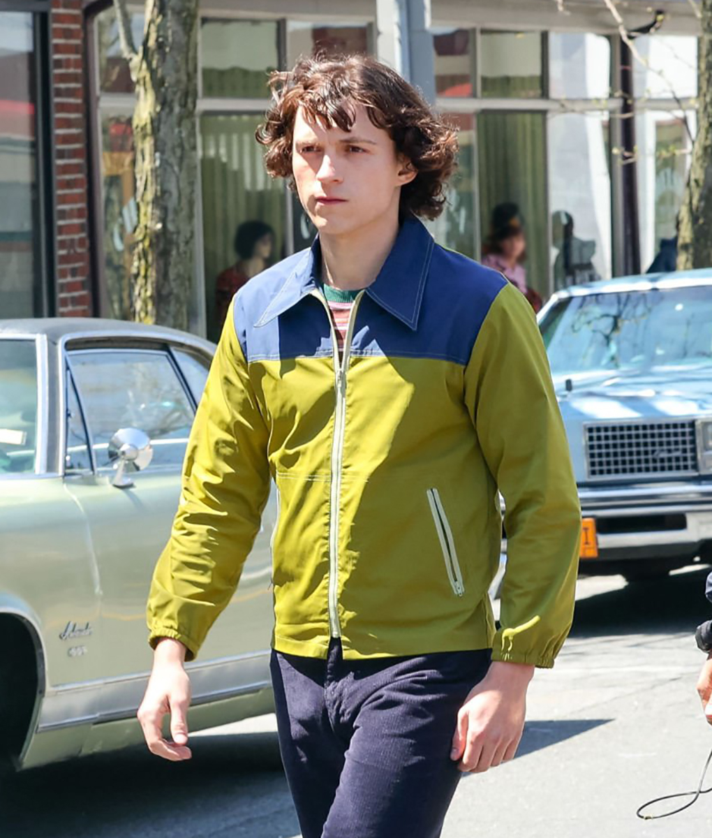 The-Crowded-Room-Tom-Holland-Green-Bomber-Jacket-2