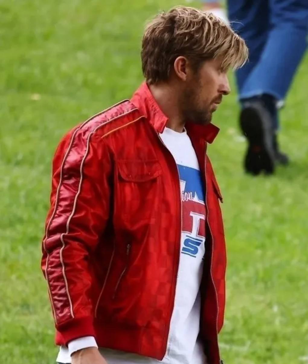 The-Fall-Guy-Ryan-Gosling-Red-Bomber-Jacket-