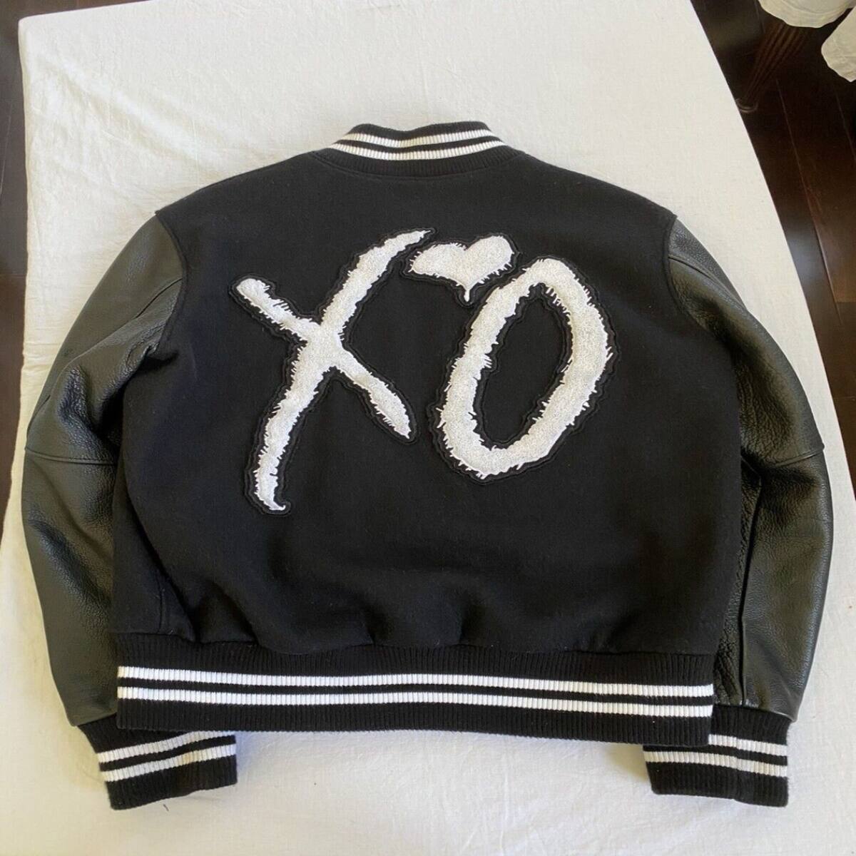XO Black varsity jacket