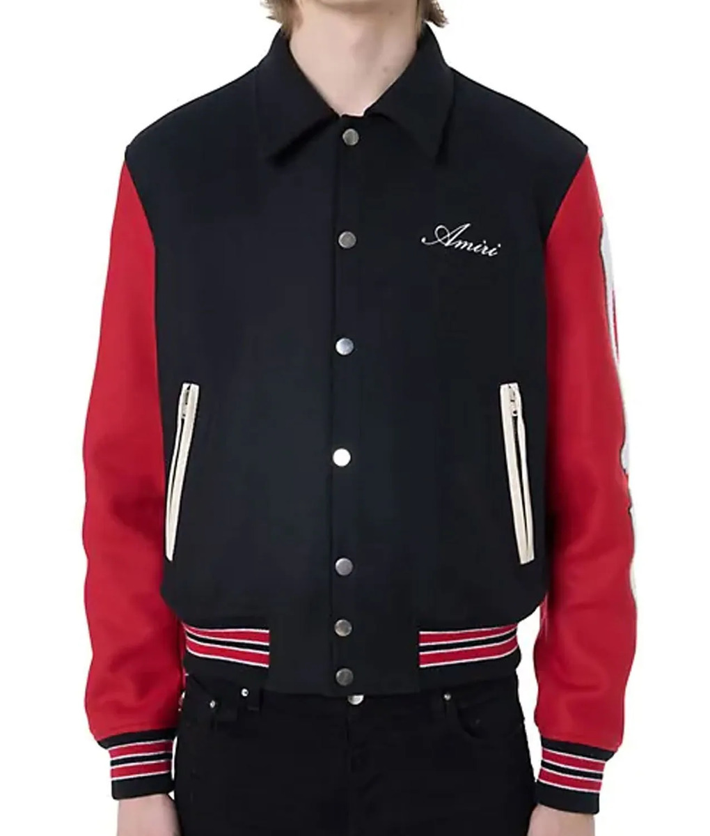 amiri-bone-red-and-black-varsity-jacket