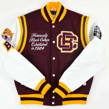 Bethune-Cookman University Motto 2.0 Varsity Jacket
