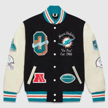 Miami Dolphins OVO Varsity jacket