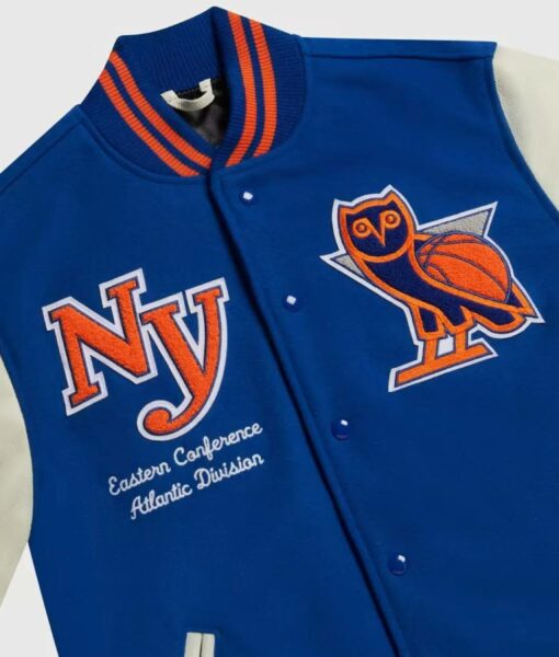 New York Knicks OVO Varsity Jacket
