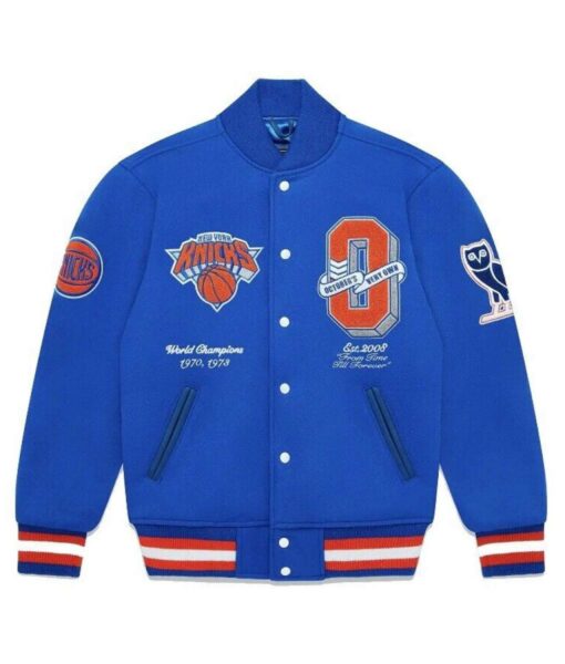 OVO NY Knicks Varsity Jacket
