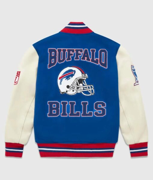 Buffalo Bills OVO Blue Varsity Jacket