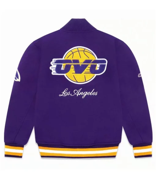 OVO Los Angeles Lakers Purple Jacket