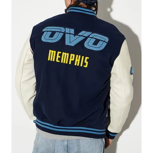 Memphis Grizzlies OVO Navy Jacket