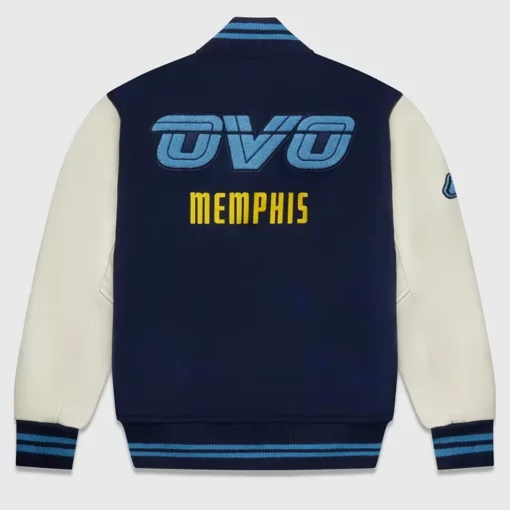 Memphis Grizzlies Navy Varsity Jacket