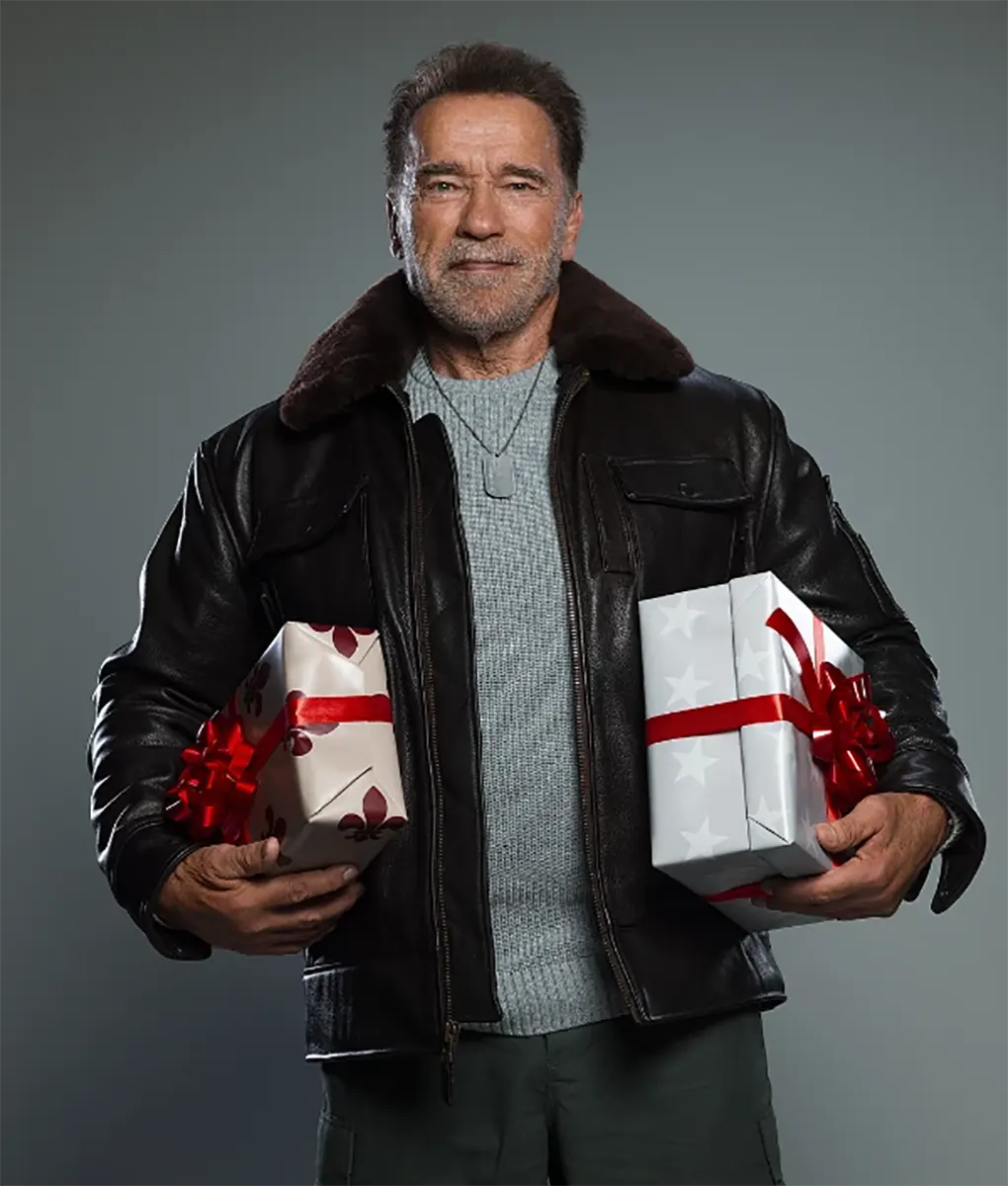 Arnold Schwarzenegger Shearling Jacket