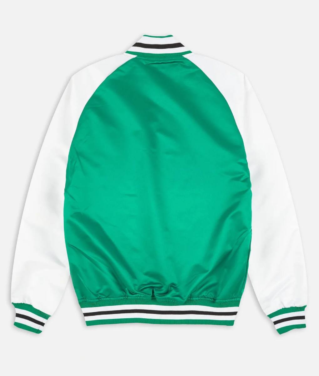 Boston Celtics Green and White Jacket (1)
