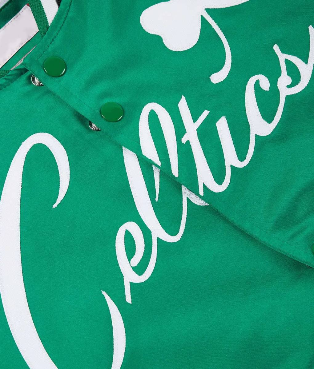 Boston Celtics Green and White Jacket (2)
