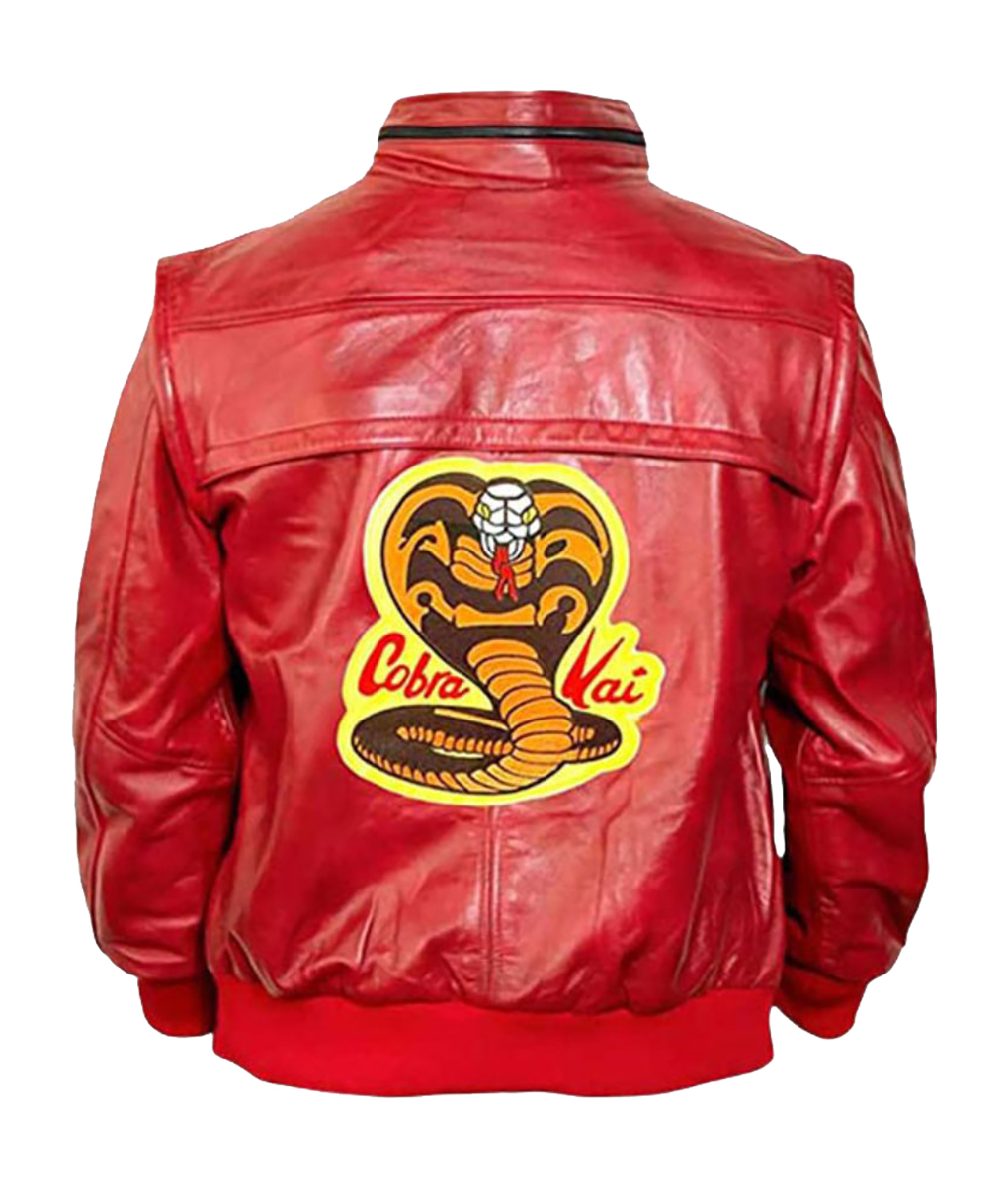 Cobra Kai Red Leather Jacket (3)