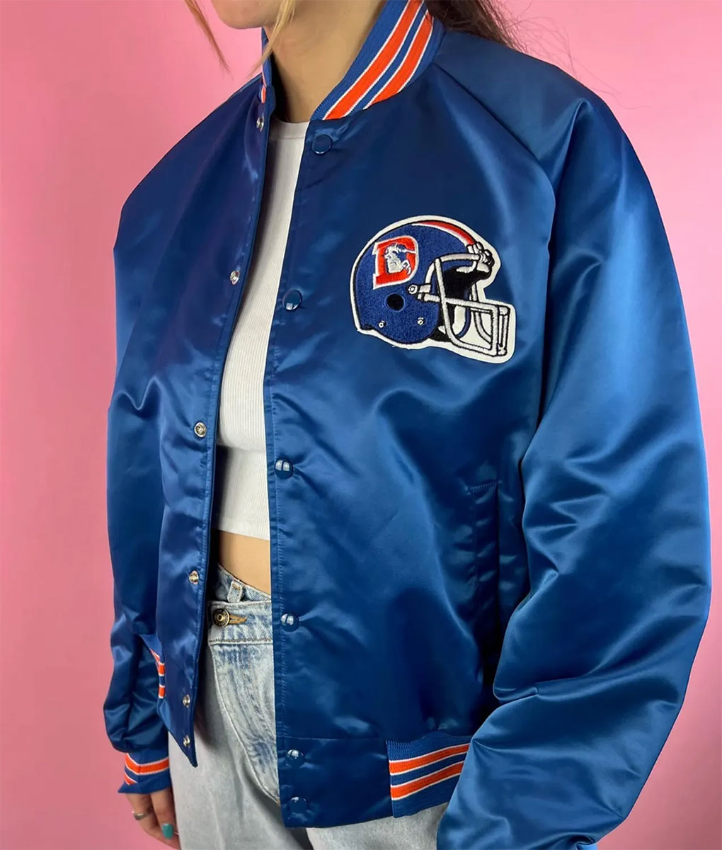 Denver Broncos 90’s Blue Bomber Jacket (2)