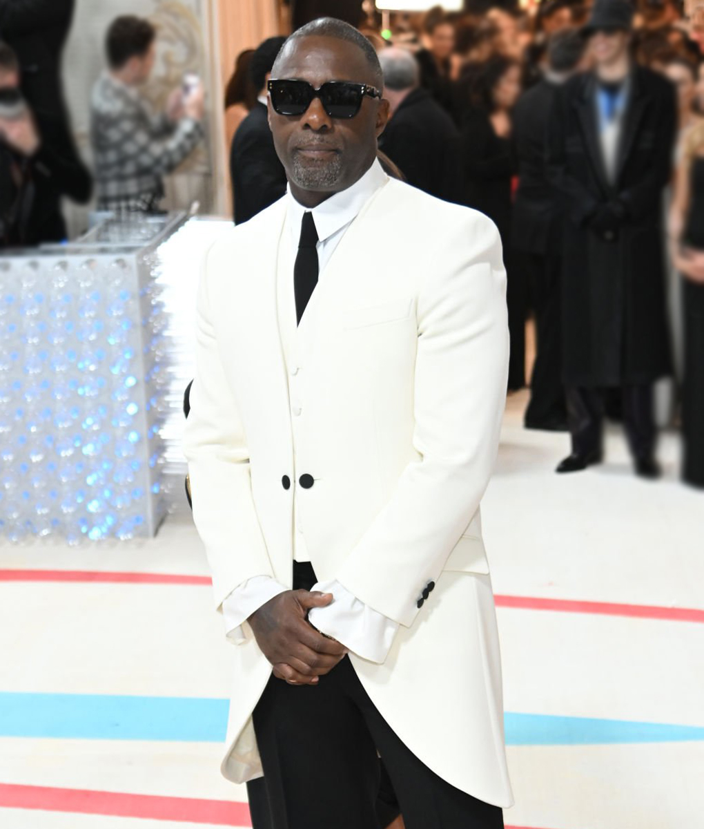 Idris Elba Met Gala 2023 White Coat5
