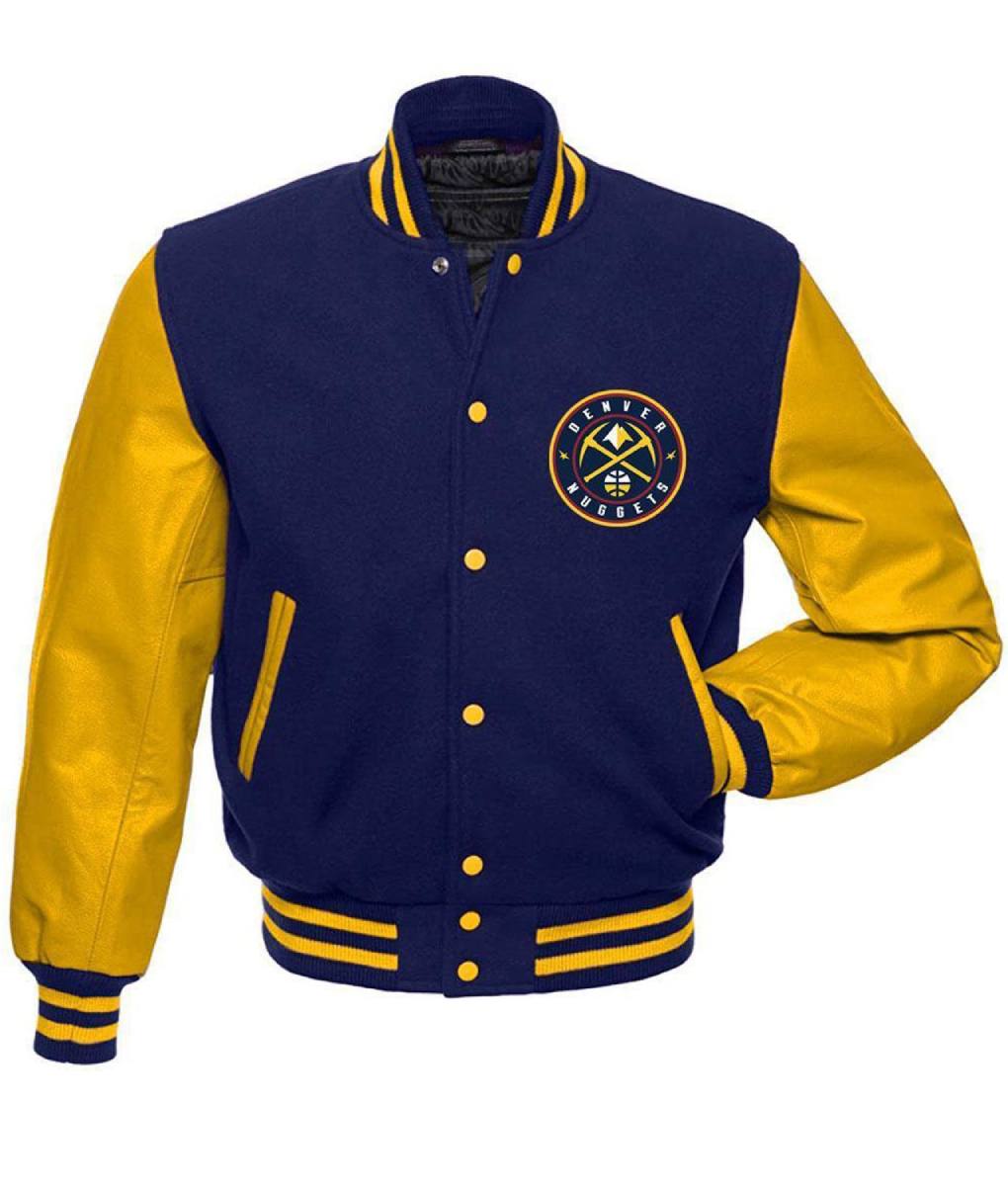 Indiana Pacers Blue and Yellow Jacket (1)