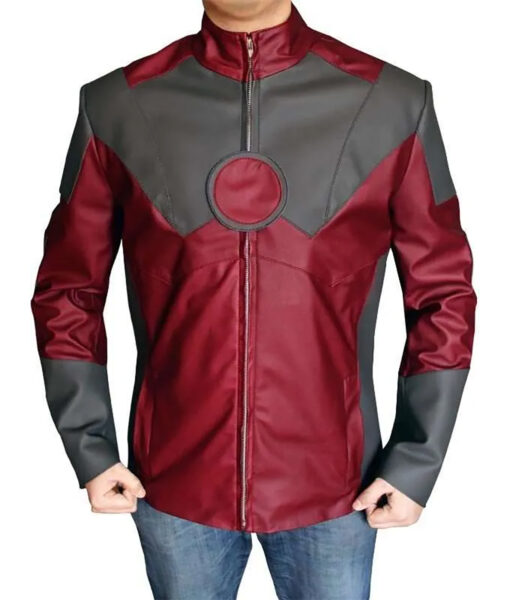 The Avengers Age of Ultron Iron Man Leather Jacket