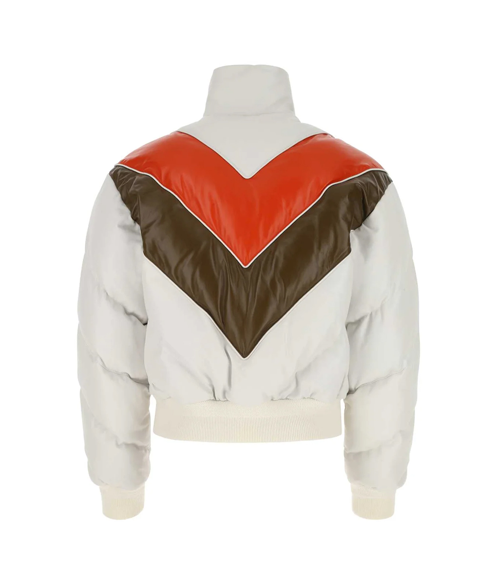 James Harden Leather Puffer Jacket (1)
