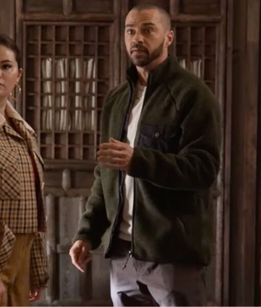 Only Murders in the Building Jesse Williams Shearling Jacket