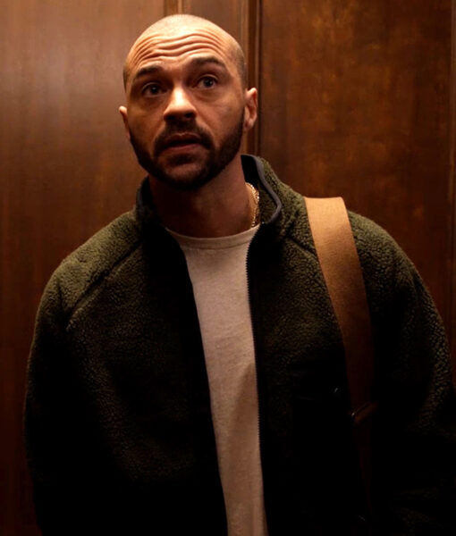 Only Murders in the Building Jesse Williams Green Jacket