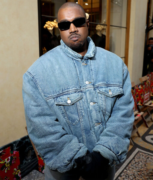Kanye West 2023 New Denim Jacket2