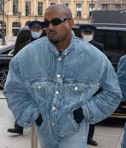 Kanye West 2023 Denim Jacket