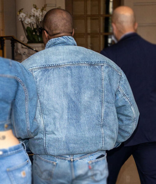 Kanye West New Denim Blue Jacket