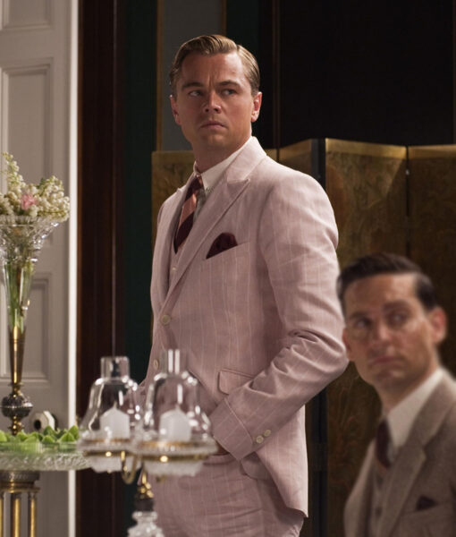 Jay Gatsby, Leonardo DiCaprio the Great Gatsby Pink Suit