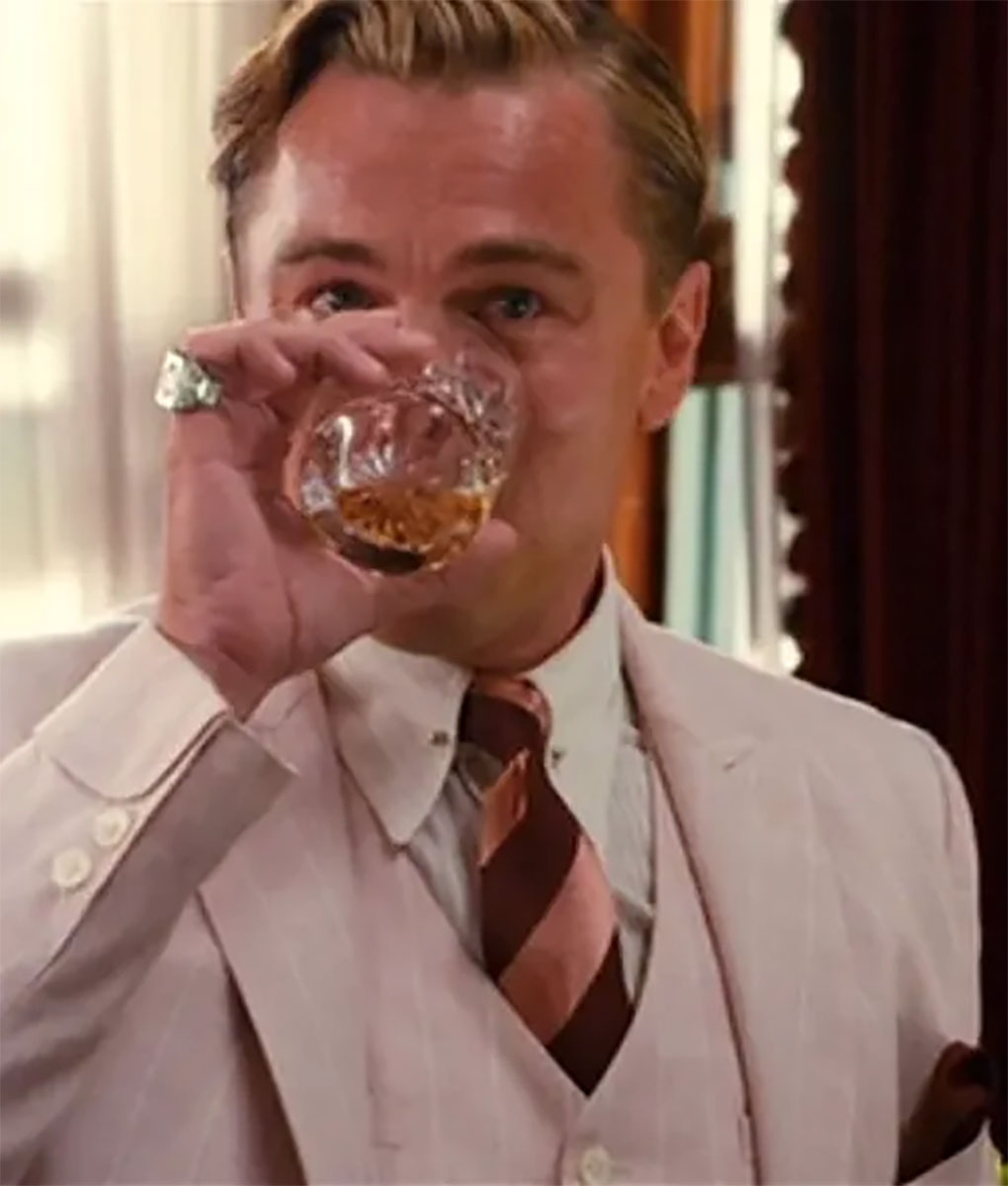 Leonardo DiCaprio Pink Suit