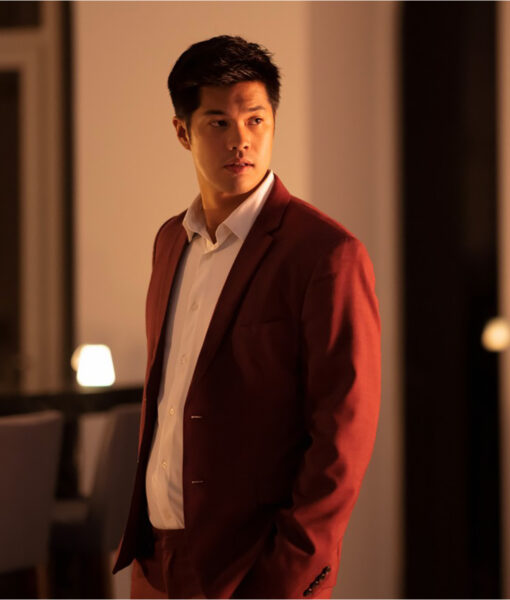 Love in Taipei Ross Butler Red Suit2