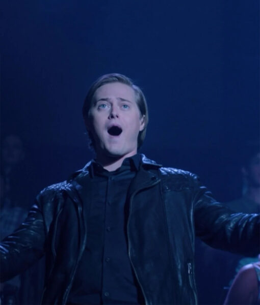 High School Musical S04 Lucas Grabeel Leather Jacket