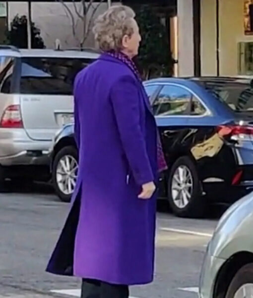 Oliver Only Murders in the Building Martin Short Purple Trench Coat