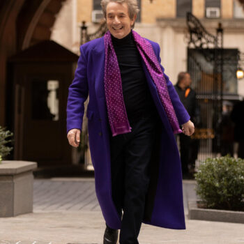 Only Murders in the Building Martin Short Purple Coat