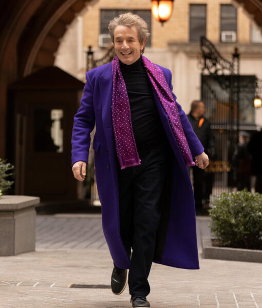 Only Murders in the Building Martin Short Purple Coat