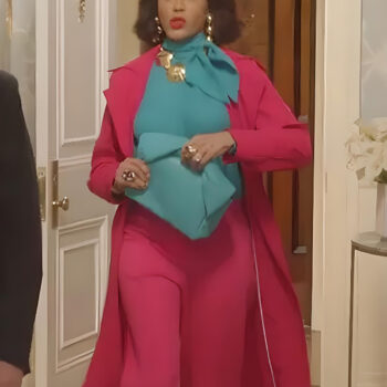 Lisa Todd Wexley,  And Just Like That S02 Nicole Ari Parker Pink Coat