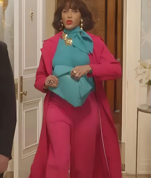 Lisa Todd Wexley,  And Just Like That S02 Nicole Ari Parker Pink Coat