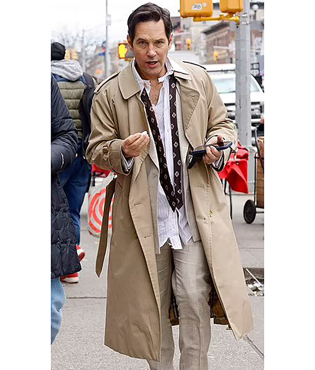 Only Murders in the Building Paul Rudd Trench Coat 4