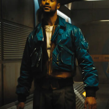 Alfred Enoch Foundation Preparing to Live (Raych Foss) Blue Jacket