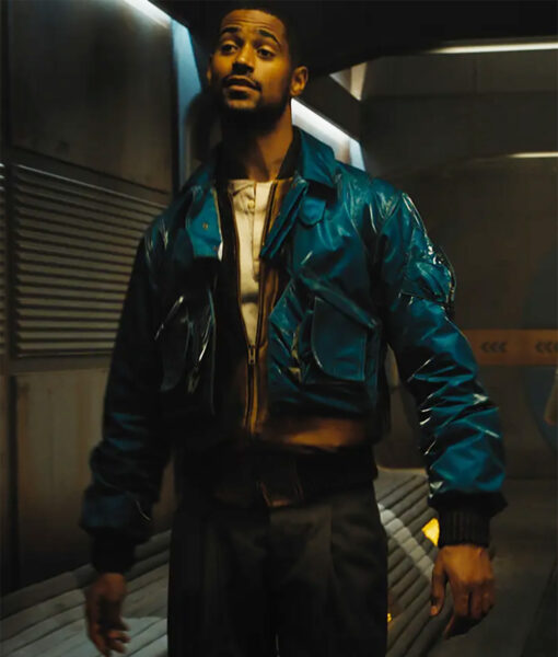 Alfred Enoch Foundation Preparing to Live (Raych Foss) Blue Jacket