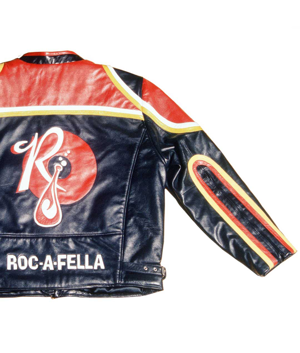 Roc a Fella Records Black Leather Jacket (2)