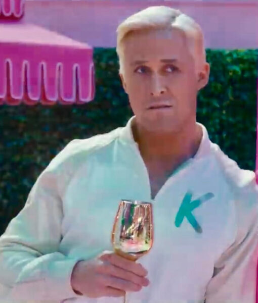 Barbie 2023 Ryan Gosling Cotton White Jacket