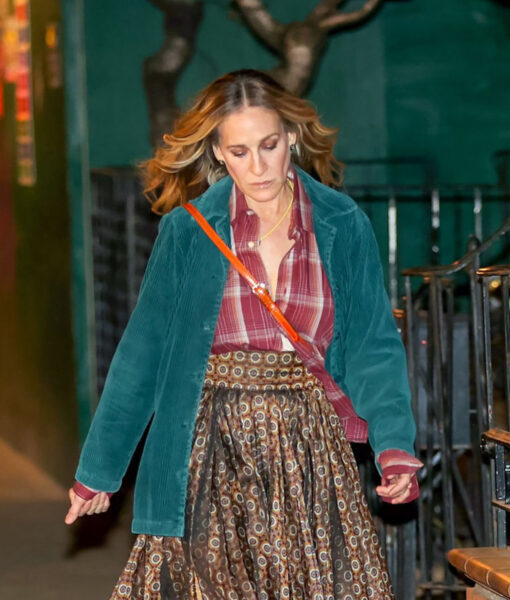 And Just Like That S02 Sarah Jessica Parker’s Corduroy Jacket